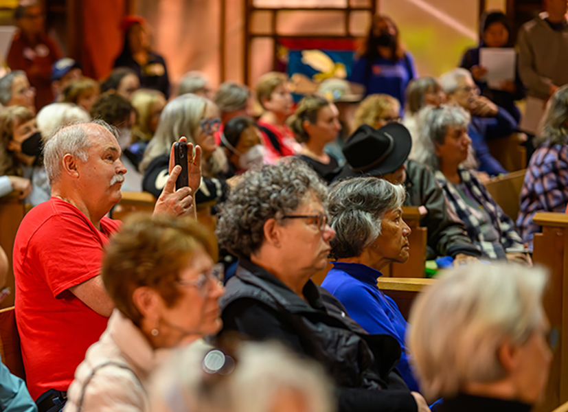 Audience listening at Fighting for America: How We Win 2026 event