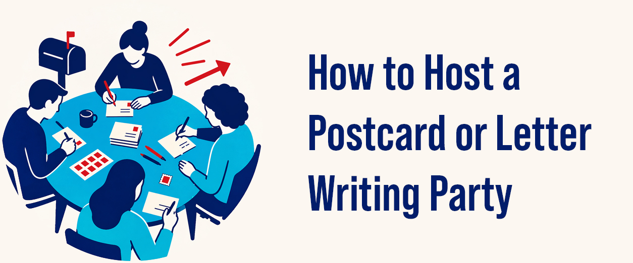 How to Host a Postcard or Letter Writing Party